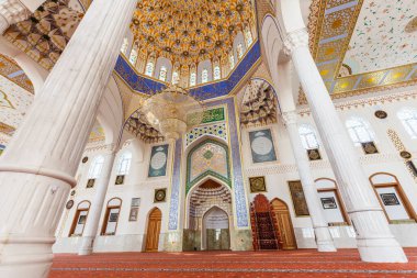 DUSHANBE, TAJIKISTAN - CIRCA HAZİRAN 2017: Dushanbe 'deki Hacı Yaqub Camii.