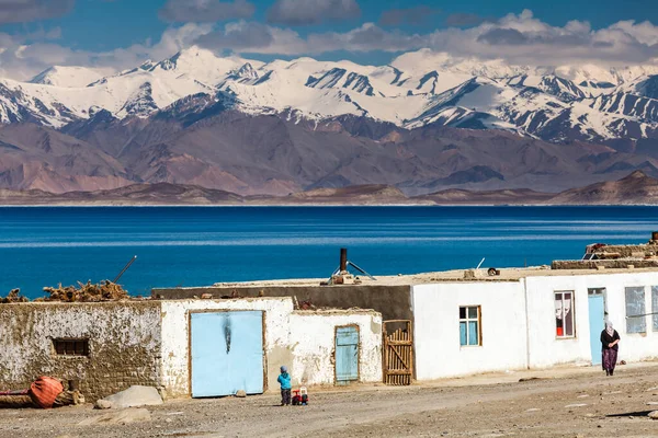 2017 Karakul Tajikistan Circa June 2017 Beautiful View Karakul Village — 스톡 사진