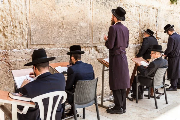 Jerusalem Israel Circa Mei 2018 Zicht Westelijke Muur Jeruzalem Israël — Stockfoto