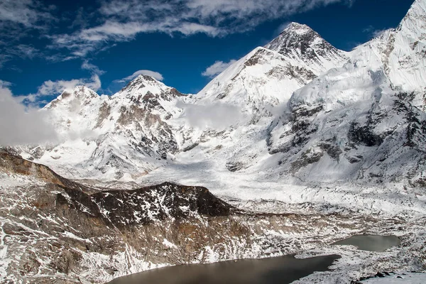 Opknoping Bruggen Die Tijdens Trekking Himalaya Elke Dag Rond Oktober — Stockfoto