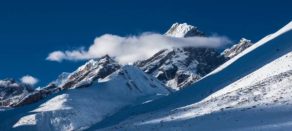 Dingboche Nepal Circa Ectober 2013 Dingboche Dan Awi Tepesi Manzarası — Stok fotoğraf