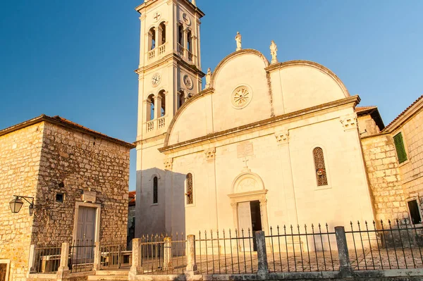 Igreja Nossa Senhora Boa Saúde Jelsa Ilha Hvar Croácia — Fotografia de Stock