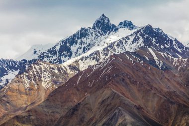 Wachan Koridoru boyunca Pamir 'in güzel manzarası