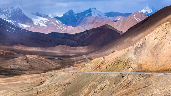 Beautiful View Pamir Mountains Baital Pass Tajikistan — Stock Photo, Image