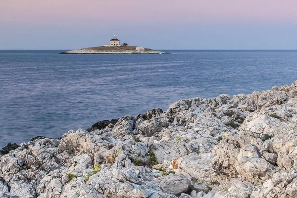 Vista Magnífica Pokonji Dol Ilha Hvar — Fotografia de Stock