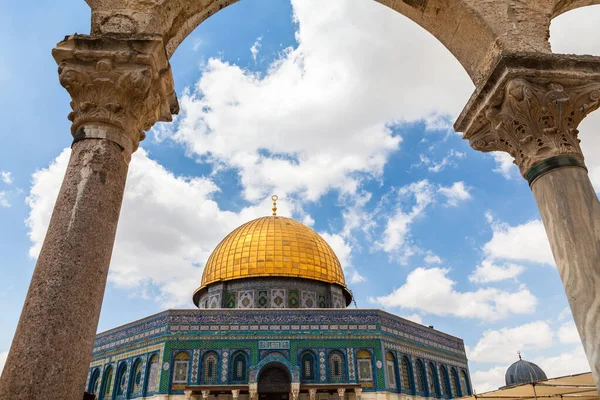Jerusalem Israel Circa Maj 2018 Widok Kopułę Skały Jerozolimie Izrael — Zdjęcie stockowe