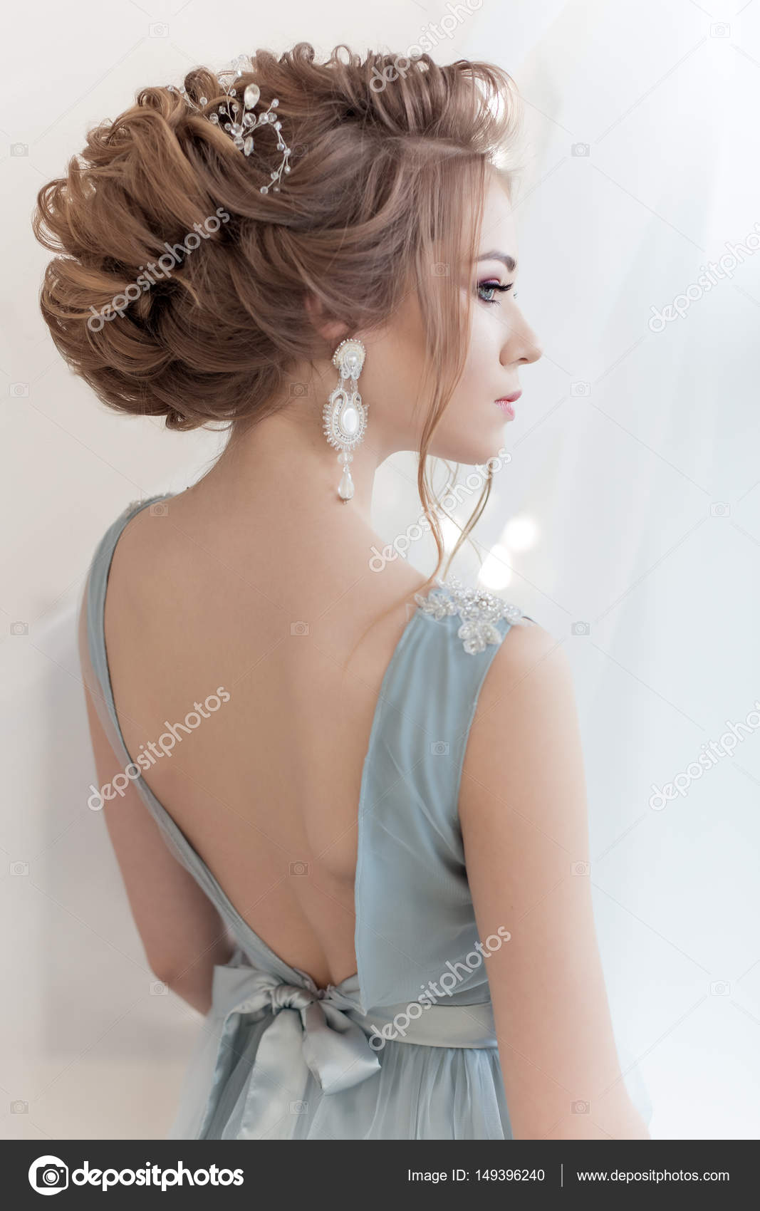 Arabic Hairstyle For Wedding Beautiful Volume Hairstyle For A