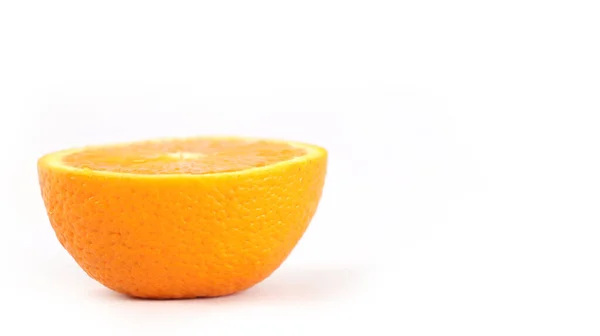 Oranges on a white background