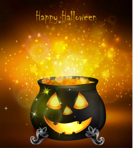 Halloween cadı kazanı