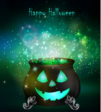 Halloween cadı kazanı