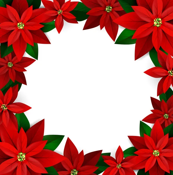 Jul dekoration på vit — Stock vektor