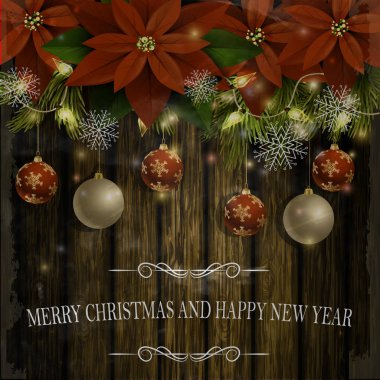 Noel dekorasyon yaprak dökmeyen ağaçlar