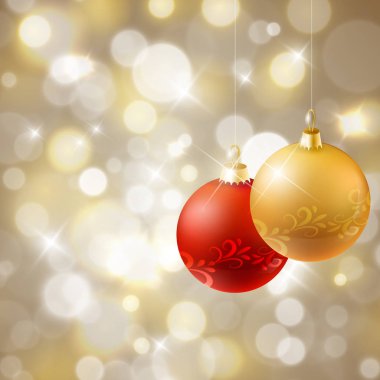 gece bokeh ile büyülü arka plan