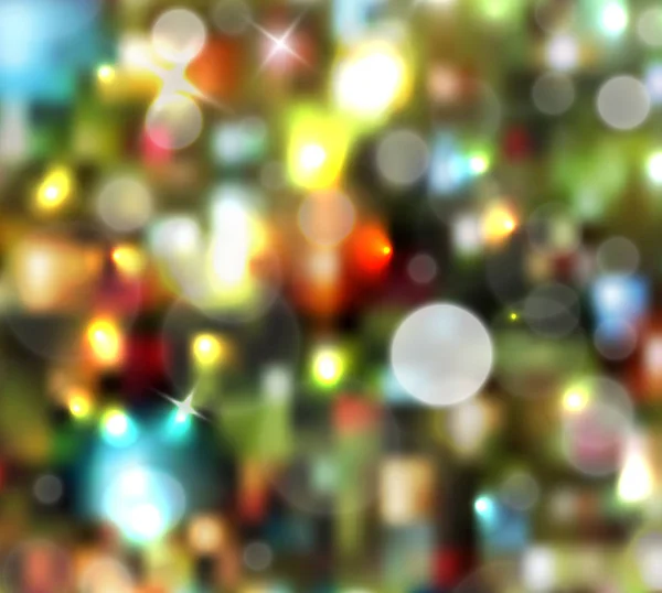 Weihnachtsbaum Licht Hintergrund — Stockvektor