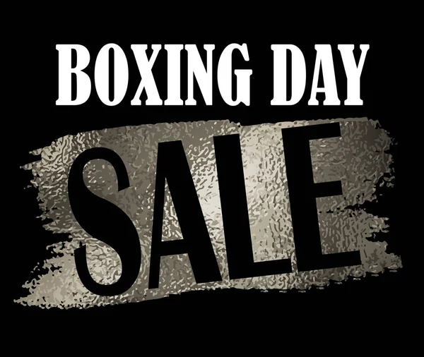 Πανό "πώληση" Boxing day. — Διανυσματικό Αρχείο