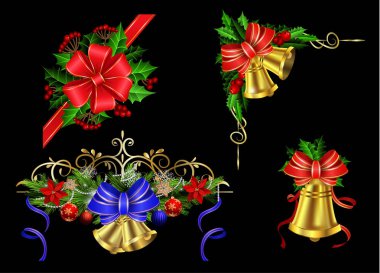 Noel öğeleri tasarımlarınız için