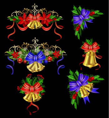 Noel öğeleri tasarımlarınız için