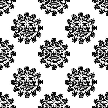 Güneş sembolünün vektör illüstrasyonu