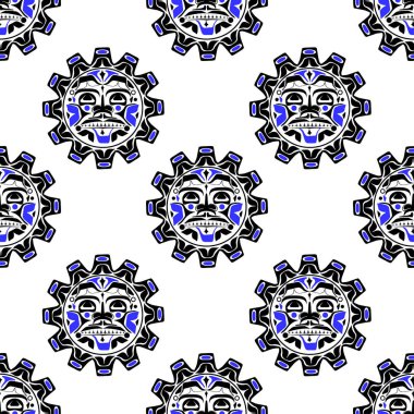 Güneş sembolünün vektör illüstrasyonu