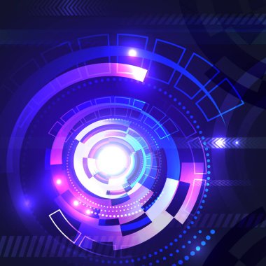 Soyut teknoloji arkaplanı