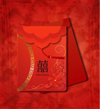 Çin kırmızı zarf