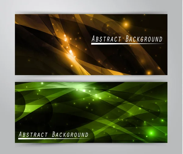 Abstrakt banner bakgrund — Stock vektor