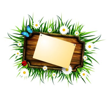 ahşap tahta üzerinde bir kredi