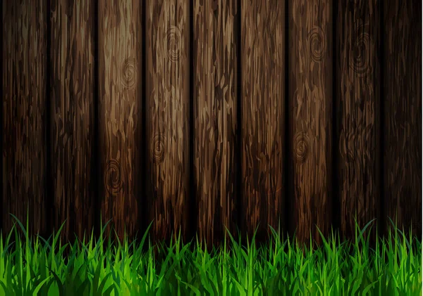 Grünes Gras Frühling Hintergrund — Stockvektor