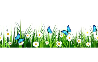 Yeşil çim sorunsuz