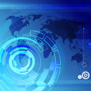 Soyut teknoloji arkaplanı