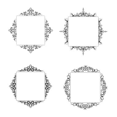 Vintage Barok çerçeve