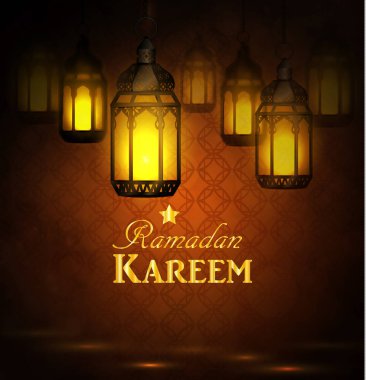Ramazan Kareem, tebrik arka plan