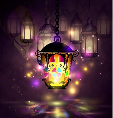 Ramazan Kareem, tebrik arka plan