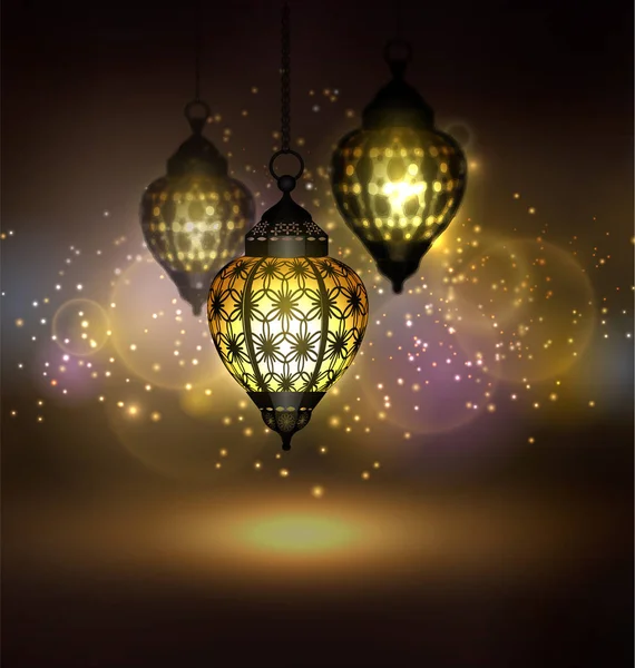 Ramadan kareem groeten — Stockvector
