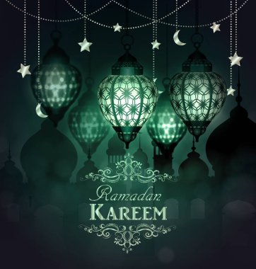 Ramazan Kareem, tebrik arka plan