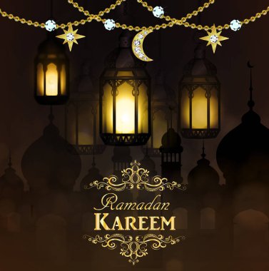 Ramazan Kareem, tebrik arka plan