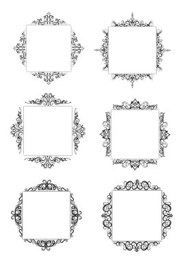 Vintage Barok çerçeve