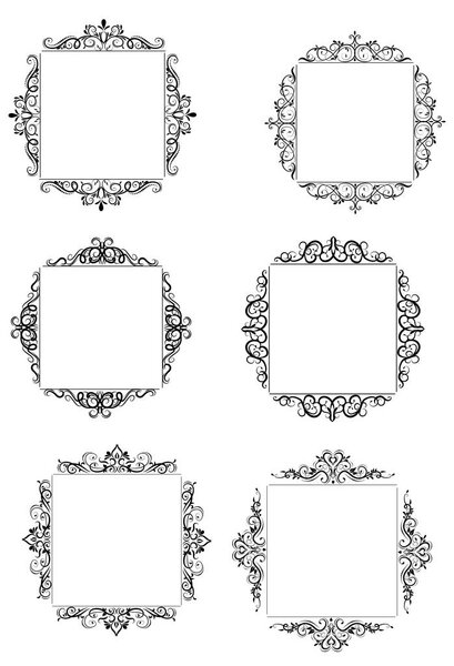 Vintage baroque frame