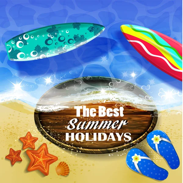 Güzel plaj manzarası