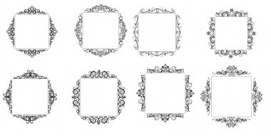 Vintage Barok çerçeve