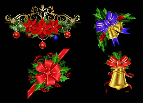 Noel öğeleri tasarımlarınız için