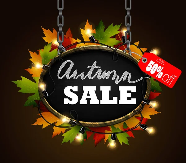 Sonbahar satış tabela