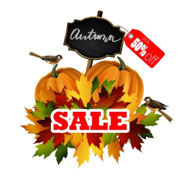 Sonbahar Satışı konsepti