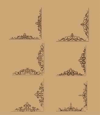 Girdap çiçek tasarım kümesi