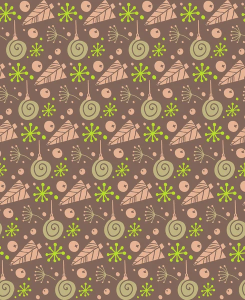 Noel köknar ağacı ile seamless modeli