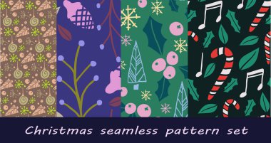 Noel köknar ağacı ile seamless modeli