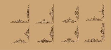 Girdap çiçek tasarım kümesi