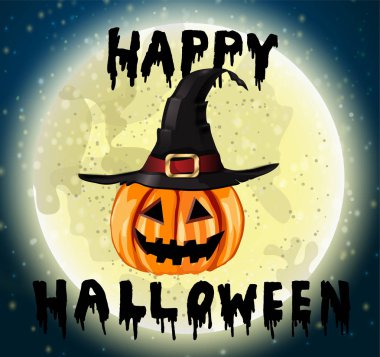 Mutlu Cadılar Bayramı hanwritten