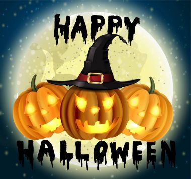 Mutlu Cadılar Bayramı hanwritten