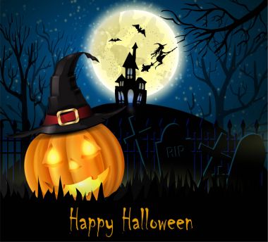 spooky Halloween geçmiş